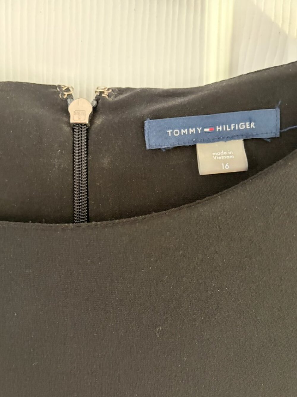 Tommy Hilfiger Black Bell Sleeve Dress - Picture 3 of 3